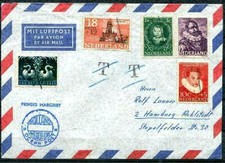 Schiffspost Ocean Post, Prinses Margriet, Holland-America-Line, 60er Jahre