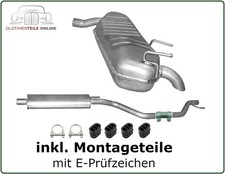 Auspuffanlage für opel - auspuffanlage,
