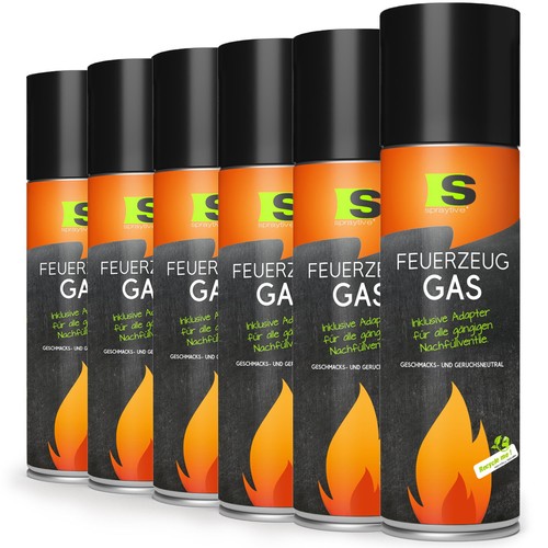 Spraytive 6x500ml xxl butangas - xxl,