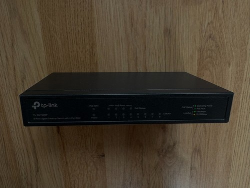 Link sg1008p ports - tl-sg1008p, (8