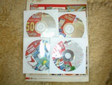 °°°  4 alte CD / DVD   -  von Computer Bild  (  2007 - 2010 )  °°°