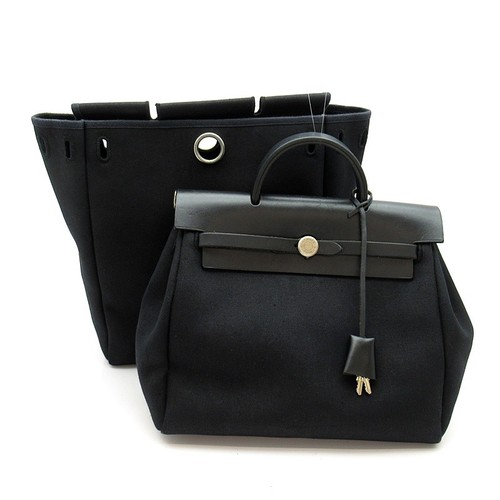 Hermes herbag toile - hermes,