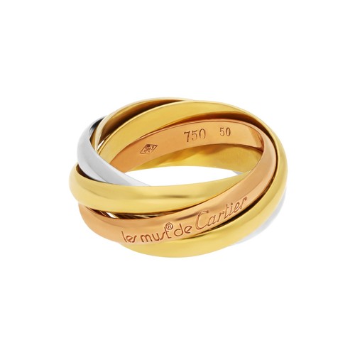 Cartier trinity ring karat - cartier,