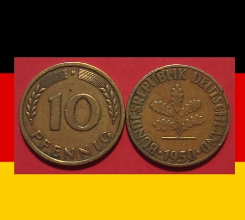 Pfennig 1950 f - 10,