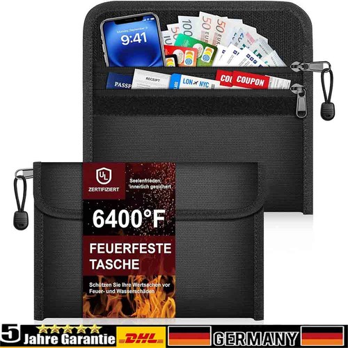 Feuerfeste dokumententasche - feuerfeste,