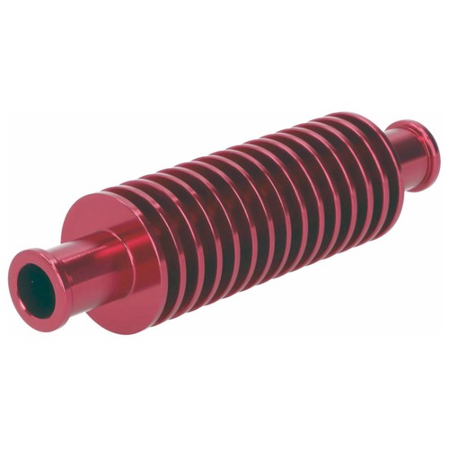 Durchlaufkühler aluminium rot - aluminium,