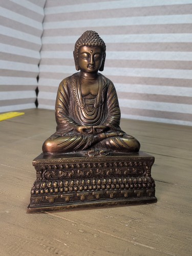 Schwerer bronzeguss buddha - bronzeguss,
