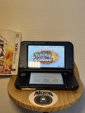 New Nintendo 3DS XL | Metallic Blau | TOP IPS | GUT | + Pokemon Sonne