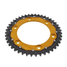 Kettenrad Alu gold 44-Zähne 530-Teilung für Honda CBR 900 RR Fireblade 2000-2003