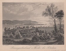 Werder Original Stahlstich Frommel 1841