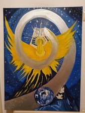 abstrakte bilder auf leinwand - religiöses Motiv Aus Nachlassfund