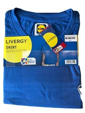 LIDL T-Shirt Herren M 48/50 blau 100% Baumwolle 50 Jahre Edition Livergy