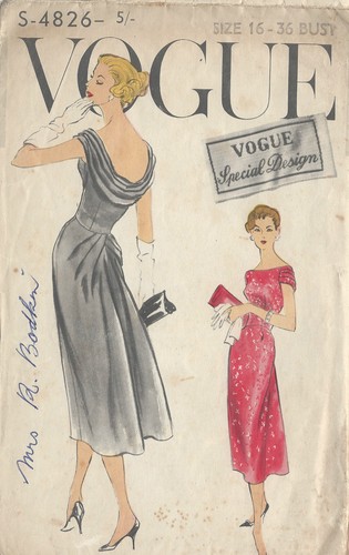 1950er jahre vintage vogue - vintage,