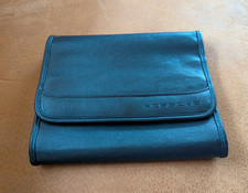 Porsche - leere Bordmappe, Leder, ohne Inhalt