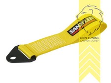 Sandtler Universal Abschleppschlaufe Abschleppöse Tow Hook Strap Rallye gelb