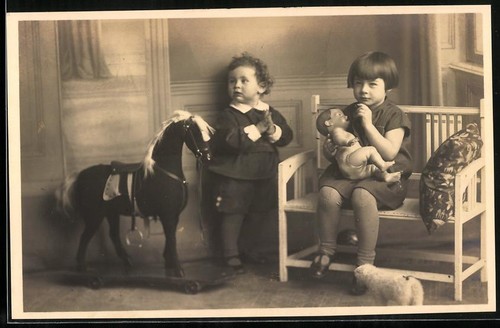 Fotografie zwei kinder - zwei,