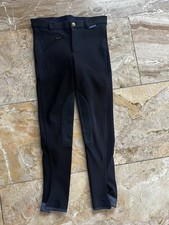 Reithose Hose Reiten Busse Mädchen Gr 128 blau 