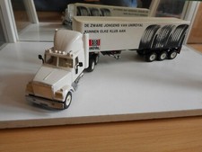 Siku White Truck + Trailer