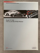 Audi Selbststudienprogramm SSP 451 TT RS 8J mit 2,5l R5 TFSI Motor