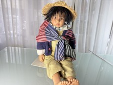 Künstlerpuppe Götz Karin Schmidt Künstlerpuppe Vinyl Puppe 63 cm. Top Zustand