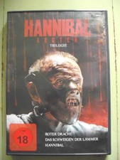 Hannibal Lecter, Trilogie, Anthony Hopkins, Jodie Foster, Edward Norton, 3 DVD