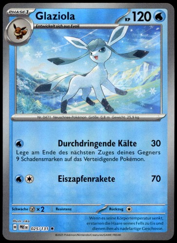Glaziola reverse holo - holo, pokeball