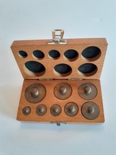 LEYBOLD Gewichtsatz Gewichte Apotheker antik Feinwaage Goldwaage Art Deco