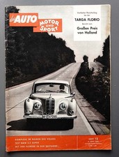 Auto Motor Sport 1959/12 BMW 3,2 Super Renault Floride, Targa Florio