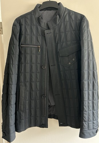 Lederjacke blau herren - lederjacke,