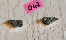 Paar Ohrringe Silber