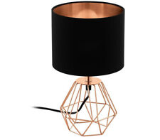 EGLO Nachttischlampe Carlton 2, Deko Tischlampe Vintage, Retro #HK218194584-H367