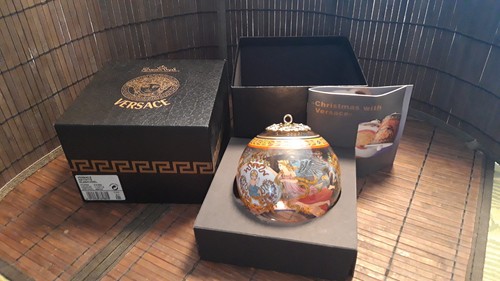 Rosenthal versace glaskugel - versace,