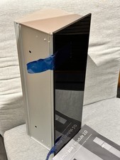 Emco Asis 2.0 WC-Modul, mit Bürstengarnitur schwarz,Glasfront