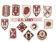 13 US ARMY patch Set DCU
