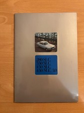 Prospekt / Broschüre Mercedes