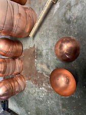 100mm Halbkugel Kupfer zum Bau von Wetterfahne Dachschmuck Turm