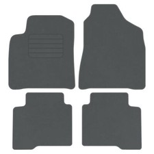 Velours Fußmatten für SsangYong Korando C200 Bj. 2010 – 2019 Automatten GRAU STD