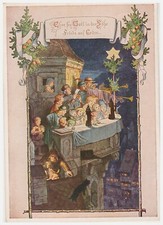 AK - Ludwig Richter, Gloria in