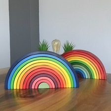 12 Stck. XLarge Regenbogen