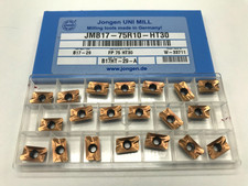 20Stk. Jongen Wendeplatten JMB17-75R10-HT30, alte Nummer FP 75 HT30, fräsen..