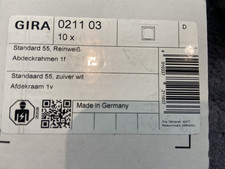 Gira system 55 Abdeckrahmen 021103