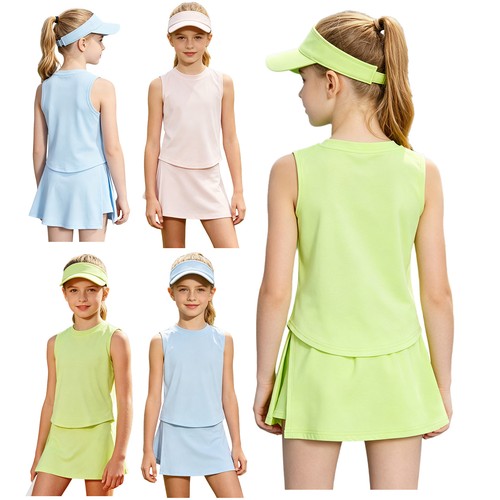 Mädchen tanktop und - und, skort