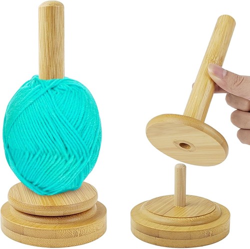Wollabwickler aus bambus holz - bambus,
