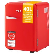 Retro Mini Kühlschrank Kühlbox Minikühlschrank Auto 40 L TZS *B-Ware*