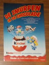Seltene Werbung Ü-Ei Kinder