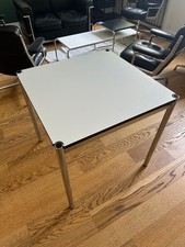 USM Haller Tisch 75 X 75 cm Schreibtisch - weiß / kostenfreier Versand in D