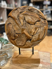 Deko Teakholz Teakdeko a. Fuß