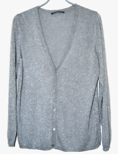 MARINA SPORT Damen Strickjacke  mit Glitzergarn Gr. M