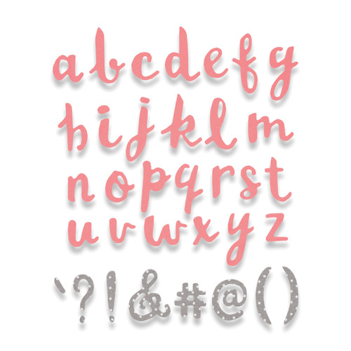 Sizzix bigz alphabet - sizzix,