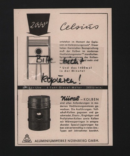 Nürnberg werbung 1955 - nÜrnberg,,